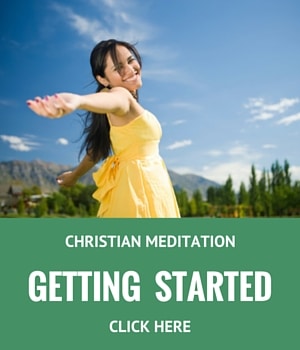 getting started with Christian Meditation