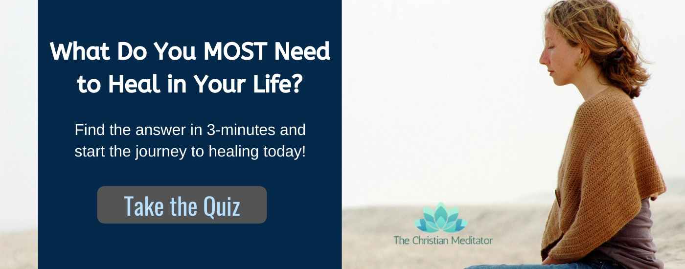 christian meditation healing quiz