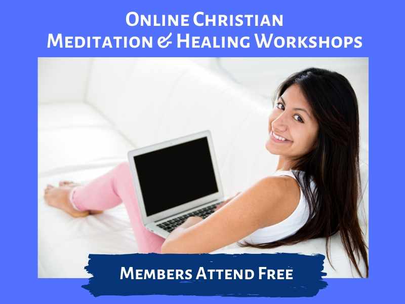 Christian meditation and healing workshops online