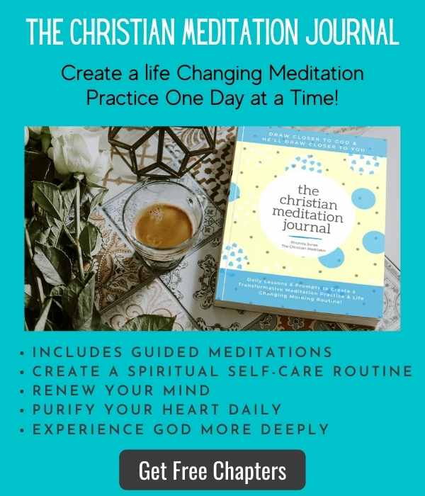the christian meditation journal