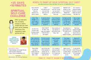 25 Day 10 minute spiritual self-care challenge (300 × 200 px)