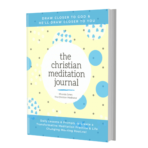 The Christian Meditation Journal By Rhonda Jones