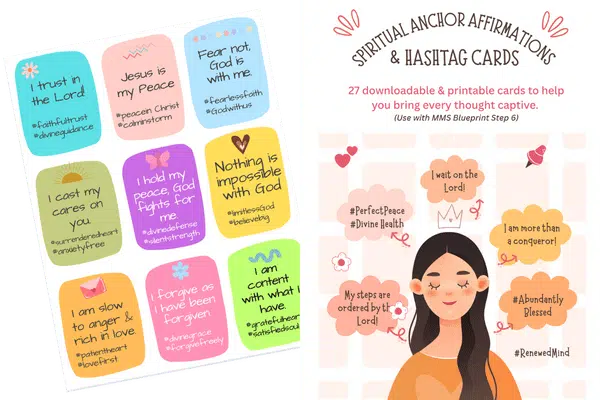 Renewed Every Morning- My Morning Sanctuary with God affirmation cards