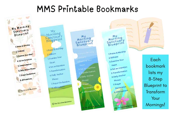 Renewed Every Morning- My Morning Sanctuary with God bookmarks