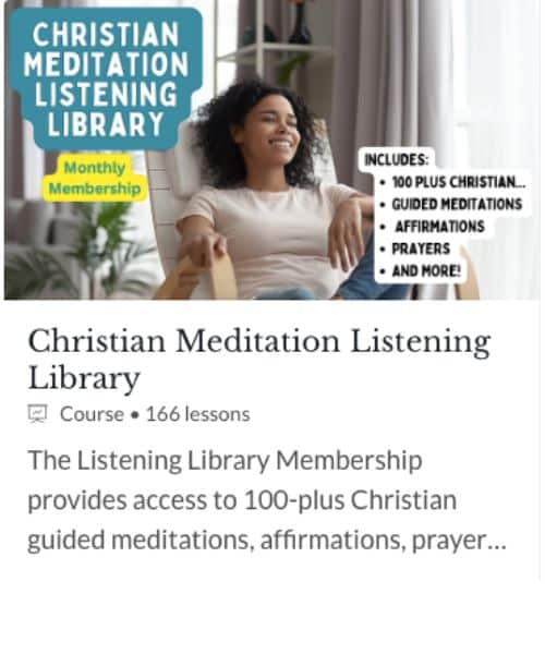 Listening Library Christian Meditation