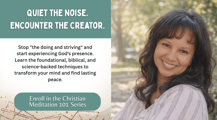 christian meditation 101 series
