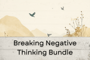Overcome negative thoughts christian meditation bundles