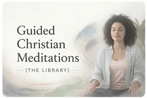 guided christian meditation library