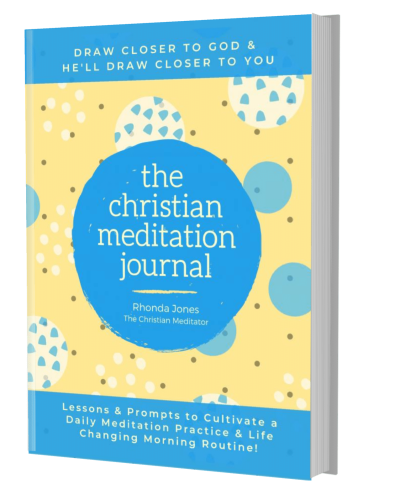christian meditation journal by rhonda jones